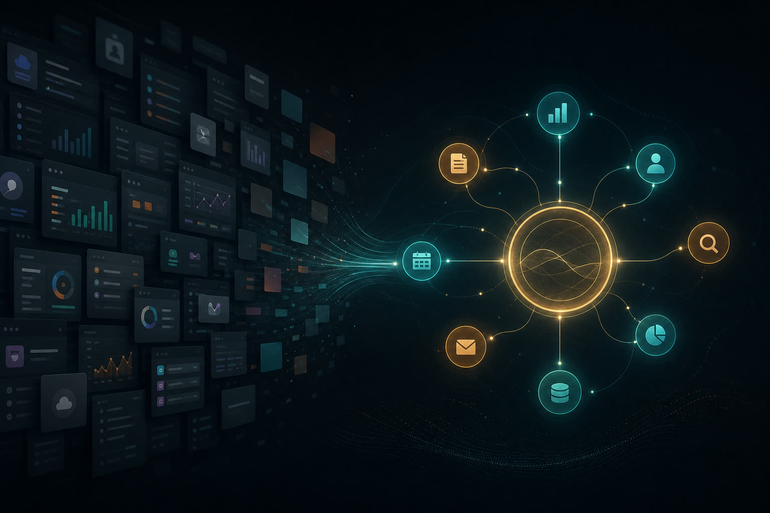 AI agents replacing traditional SaaS dashboards with autonomous enterprise workflow automation.