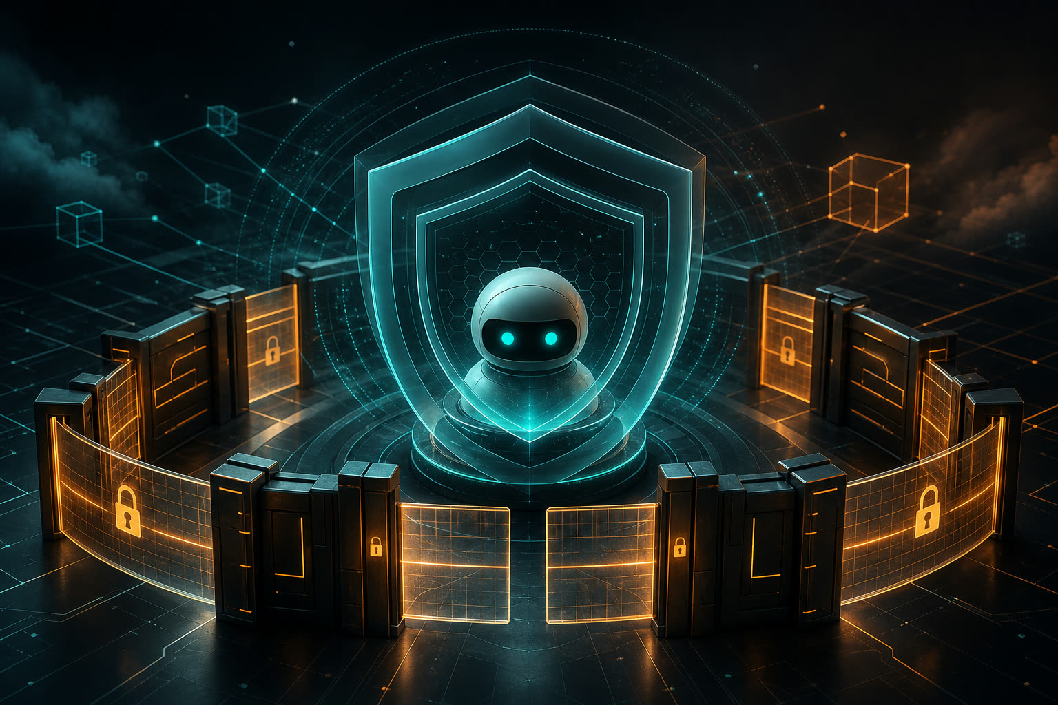 Secure enterprise AI agents with zero-trust architecture.